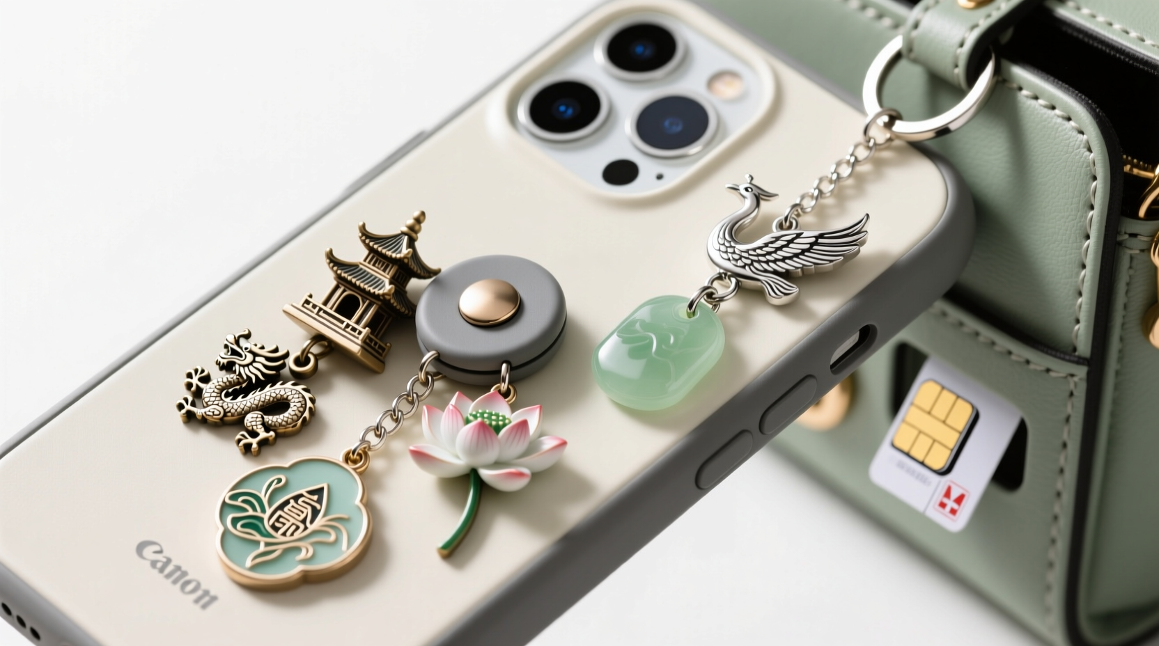 creative ways to use bag charms as unique and functional phone accessories