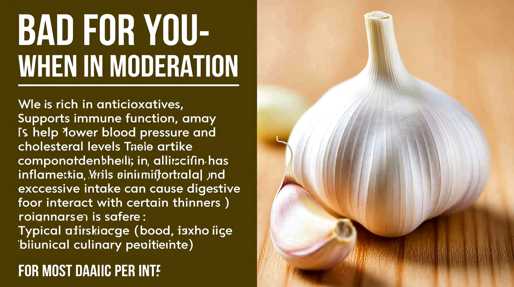 Is Garlic Bad for You? Science-Backed Facts Revealed