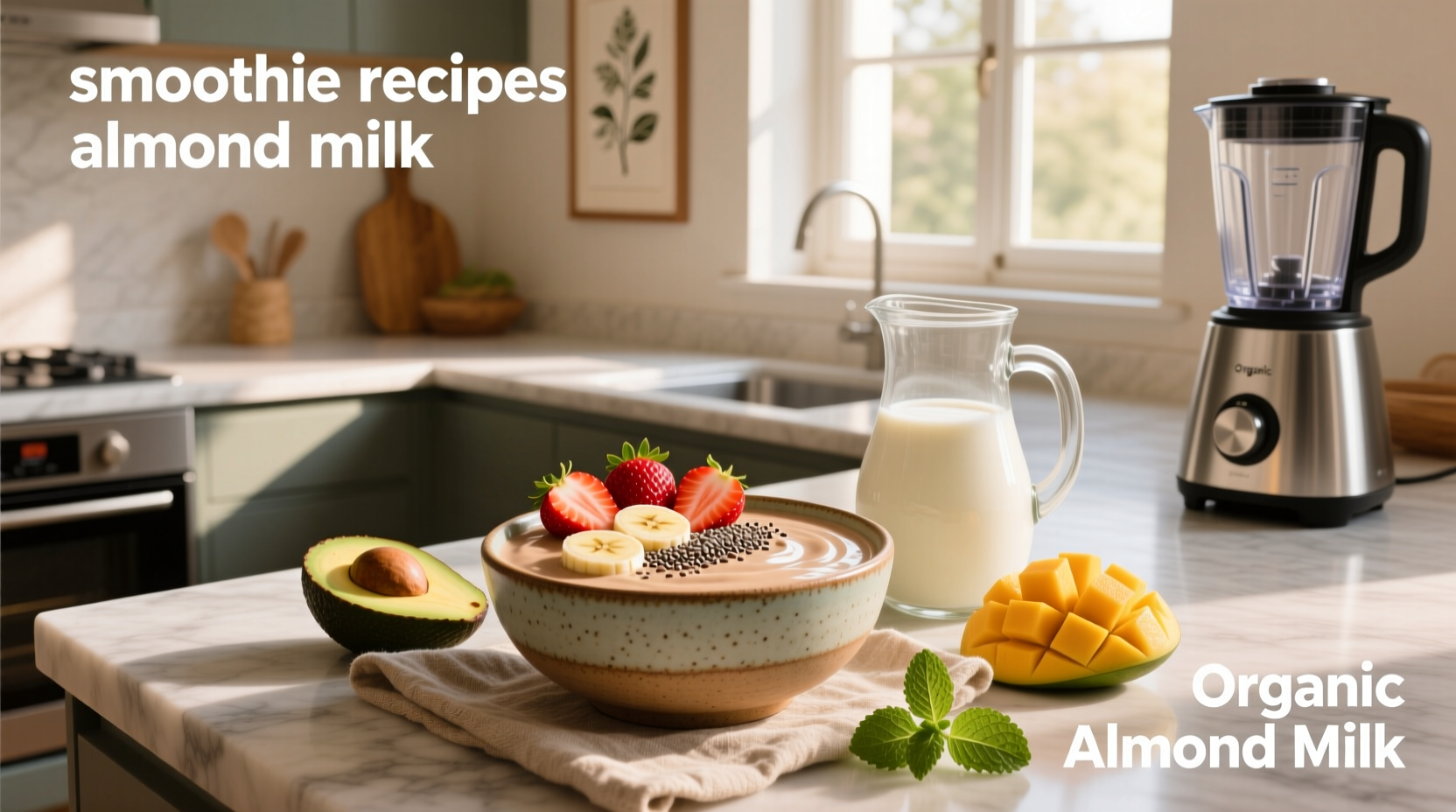 almond milk smoothie recipes guide