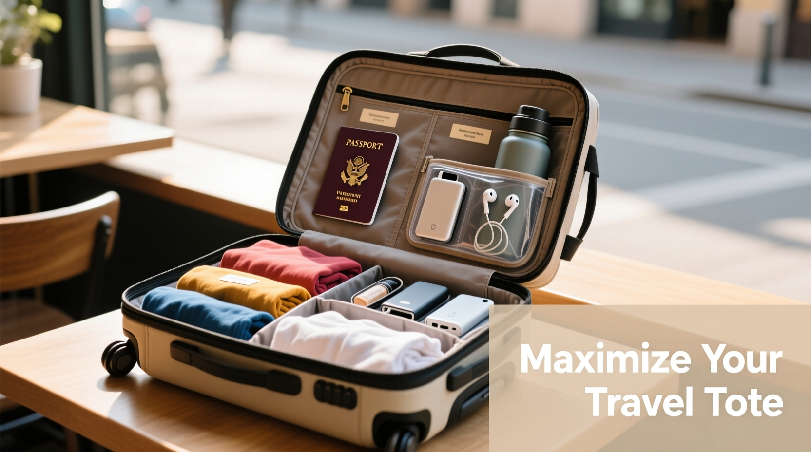 maximizing your travel tote bag practical tips for efficient packing and easy access