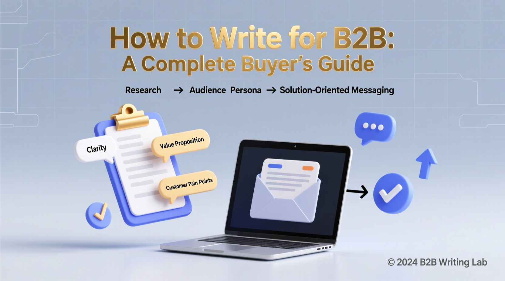 how to write for b2b