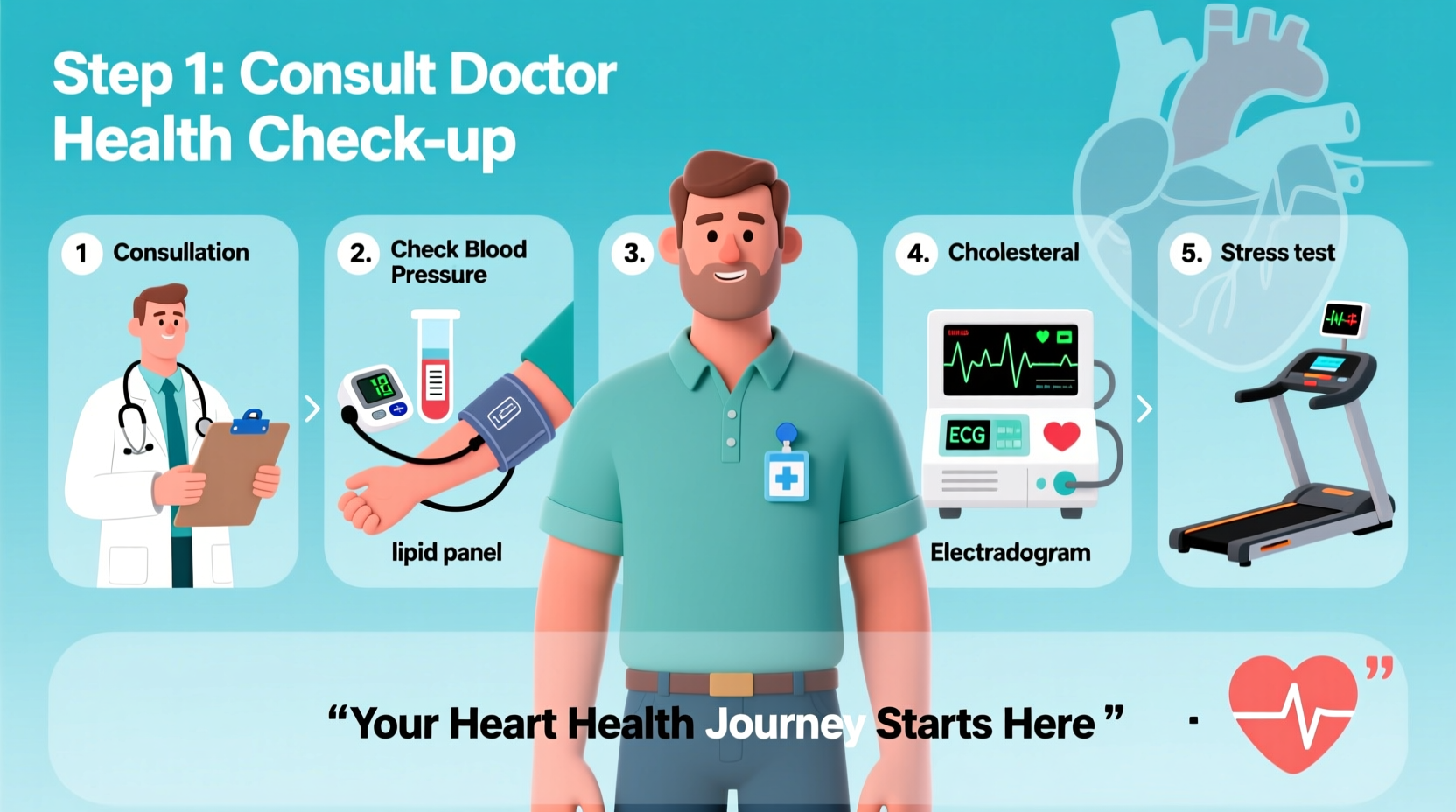 how to get your heart checked a step by step guide to essential screenings and assessments