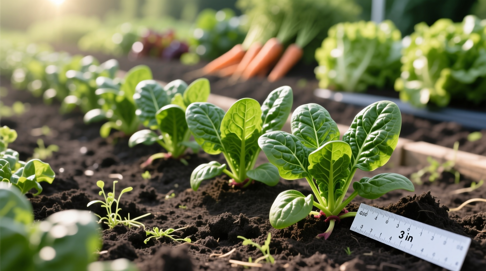 Optimal Spinach Plant Spacing: 3-6 Inches for Best Yield