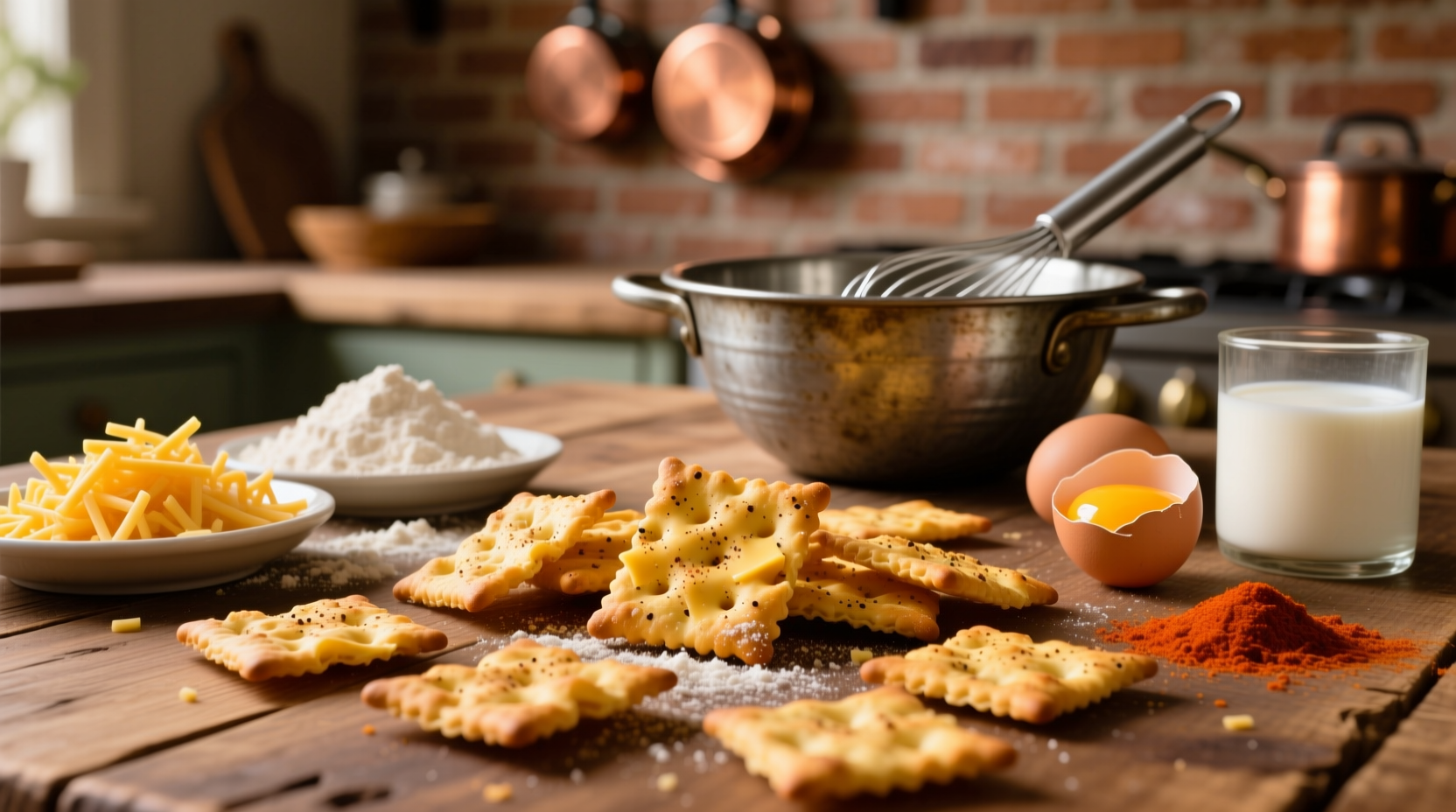 homemade diy cheez it recipe