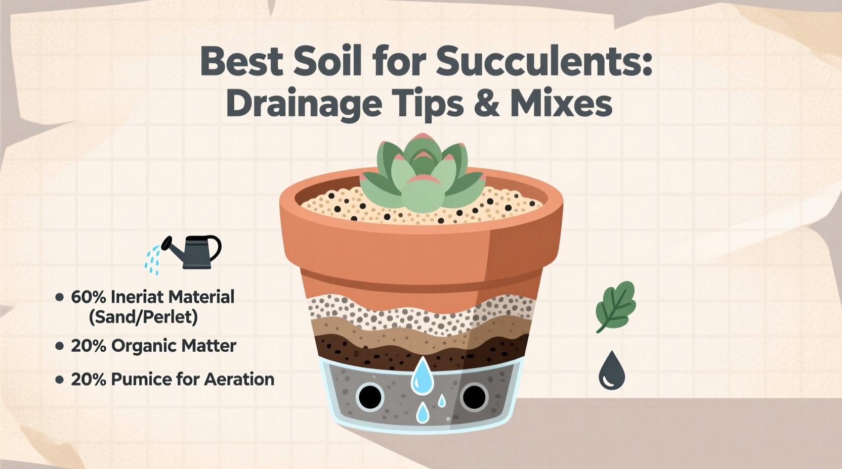 Best Soil for Succulents: Drainage Tips & Mixes