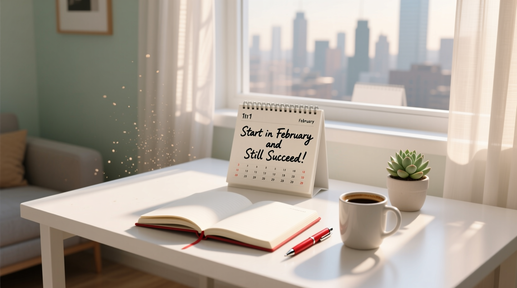 A Late New Year Resolution: Start in February and Still Succeed