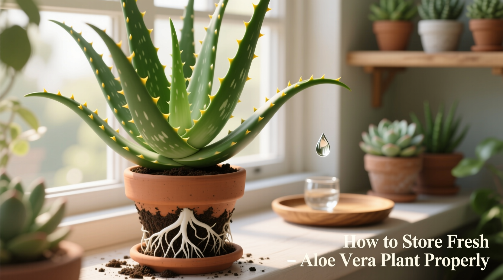 How to Store Fresh Aloe Vera Plant Properly