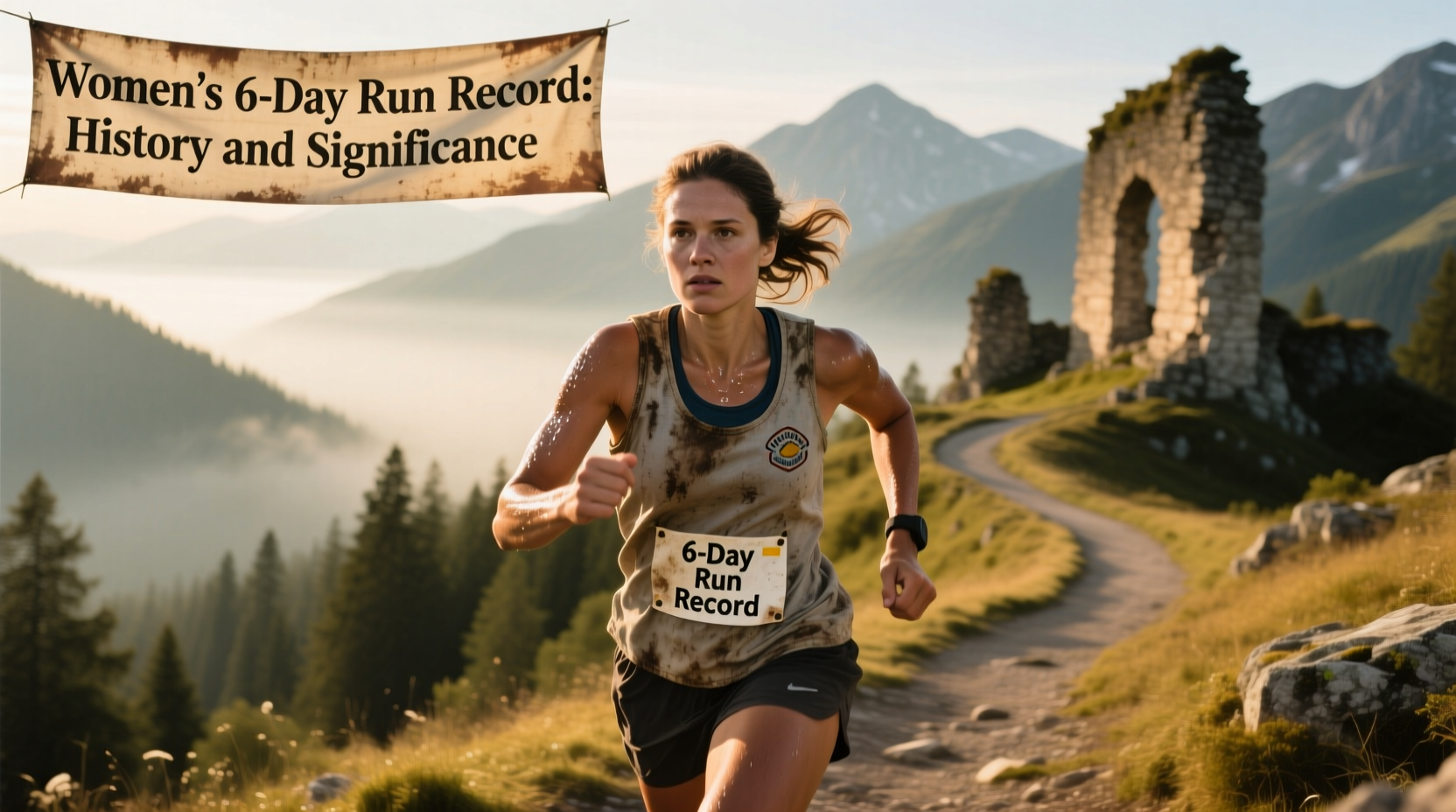 womens 6 day run record