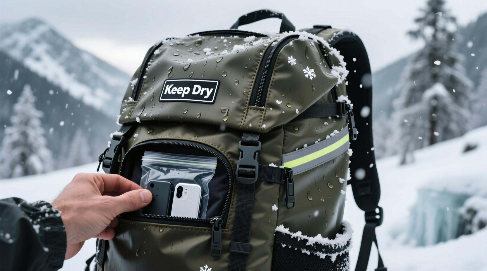 essential tips to keep your backpack safe and dry during harsh winter weather