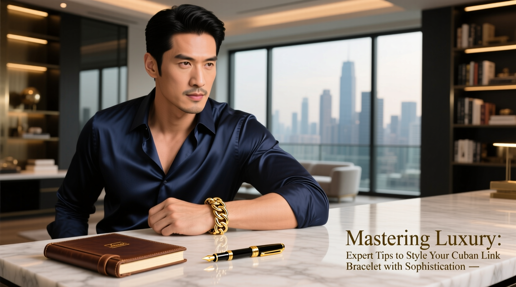 mastering luxury expert tips to style your cuban link bracelet with sophistication