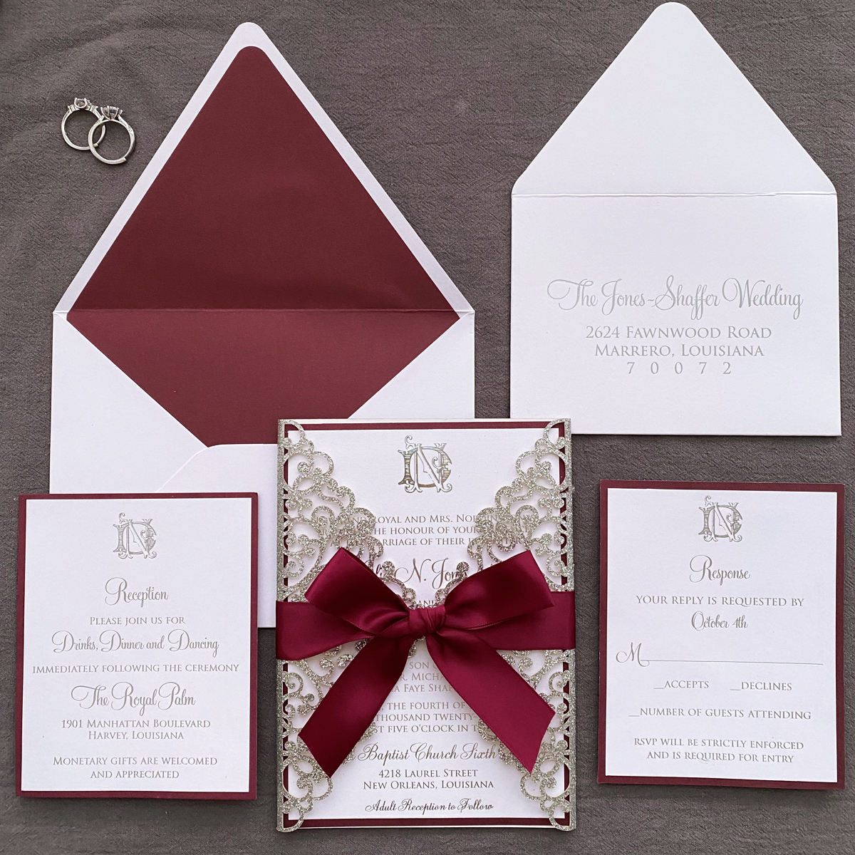 designing your own wedding invites