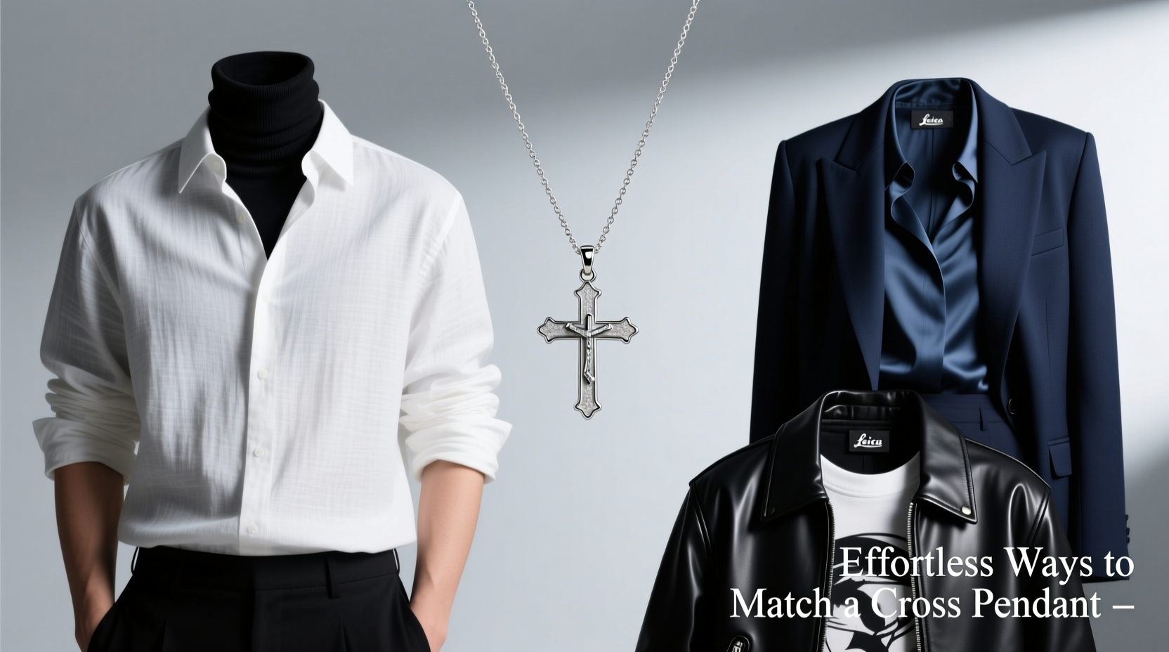 effortless ways to match a cross pendant with any outfit for stylish versatility