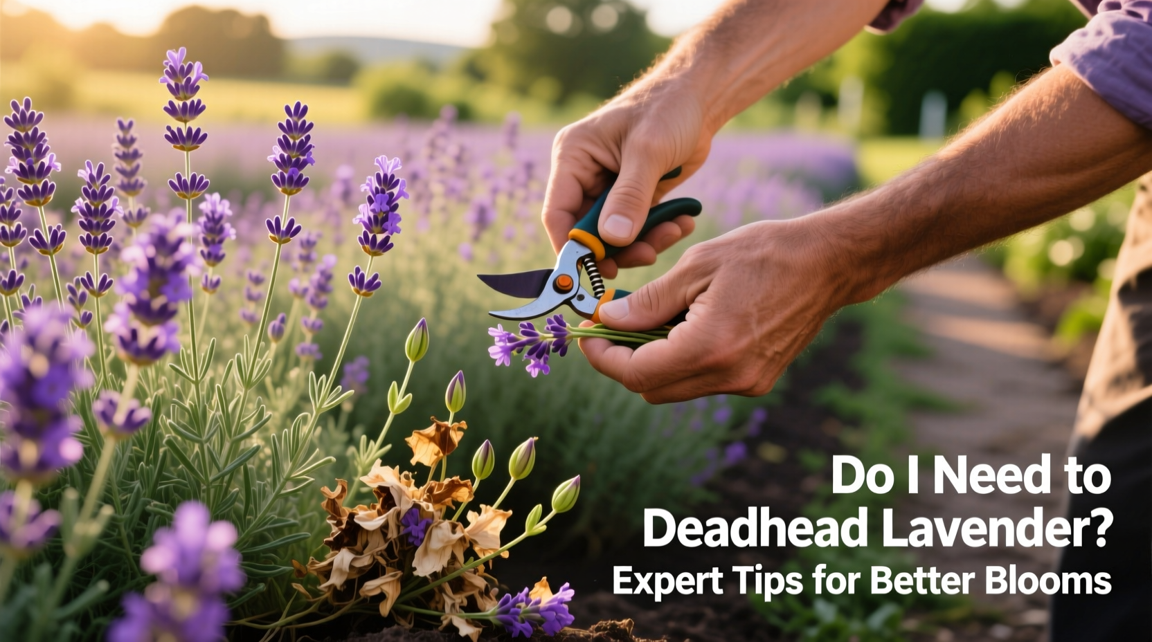 do i need to deadhead lavender
