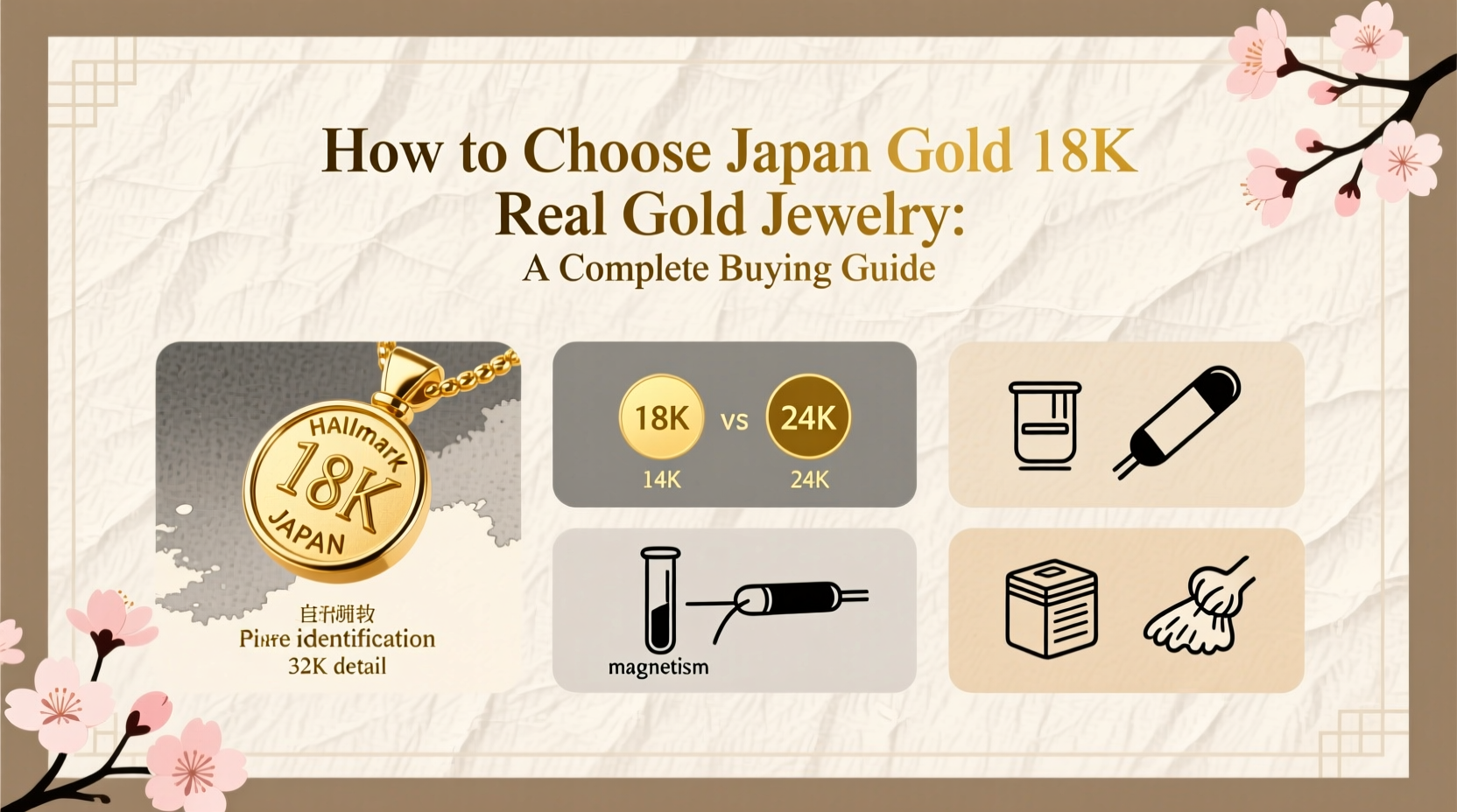 japan gold 18k real gold