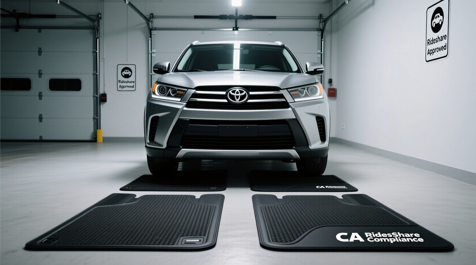 ca rideshare compliance highlander mats