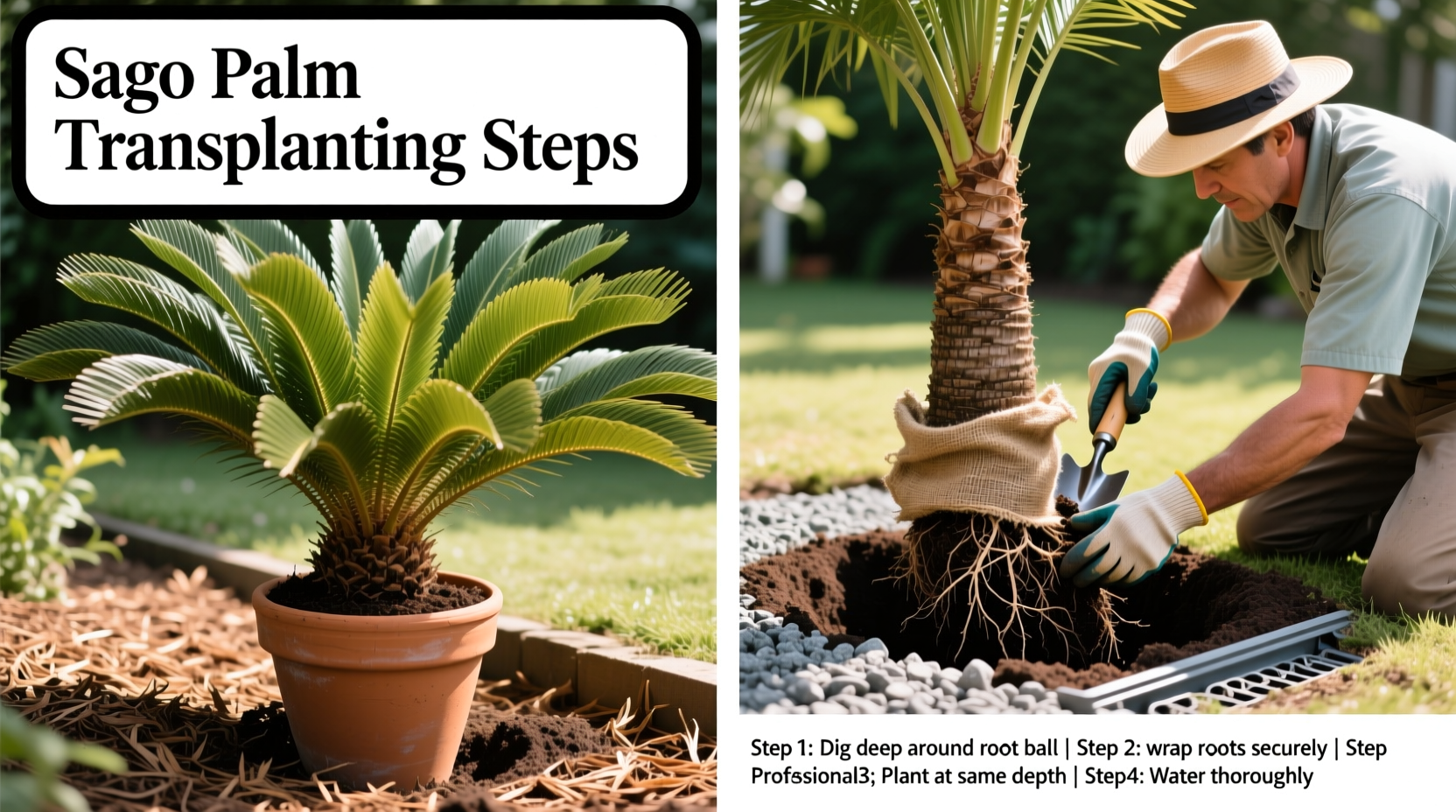 How to Transplant a Sago Palm Safely
