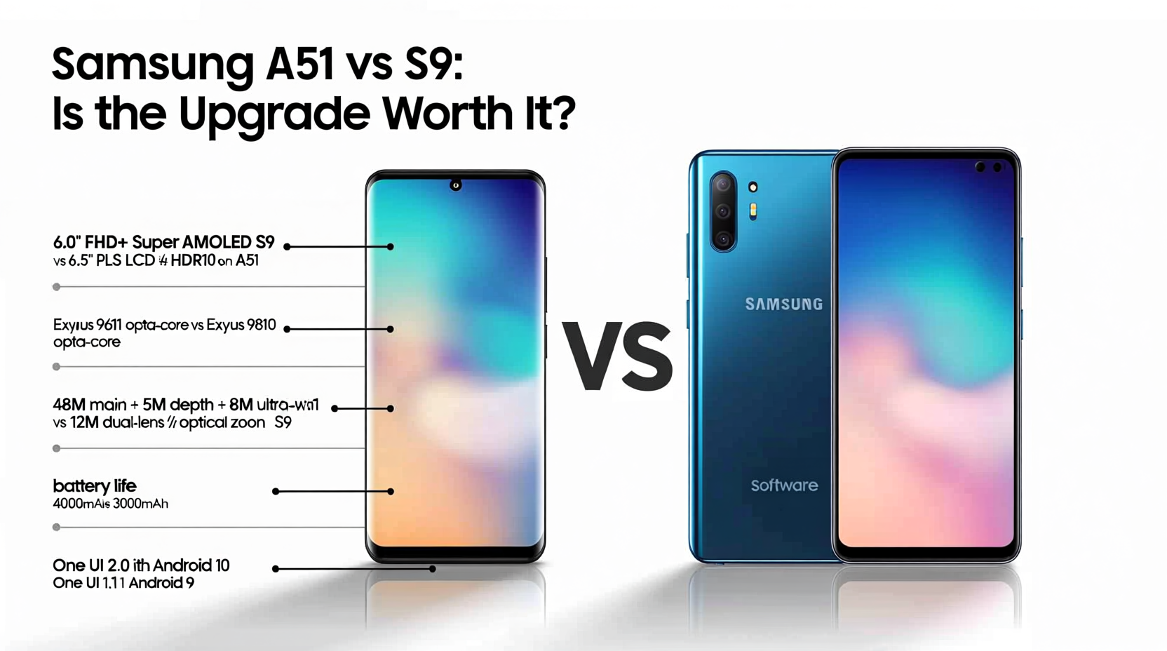 samsung a51 vs s9 is the newer model really an upgrade
