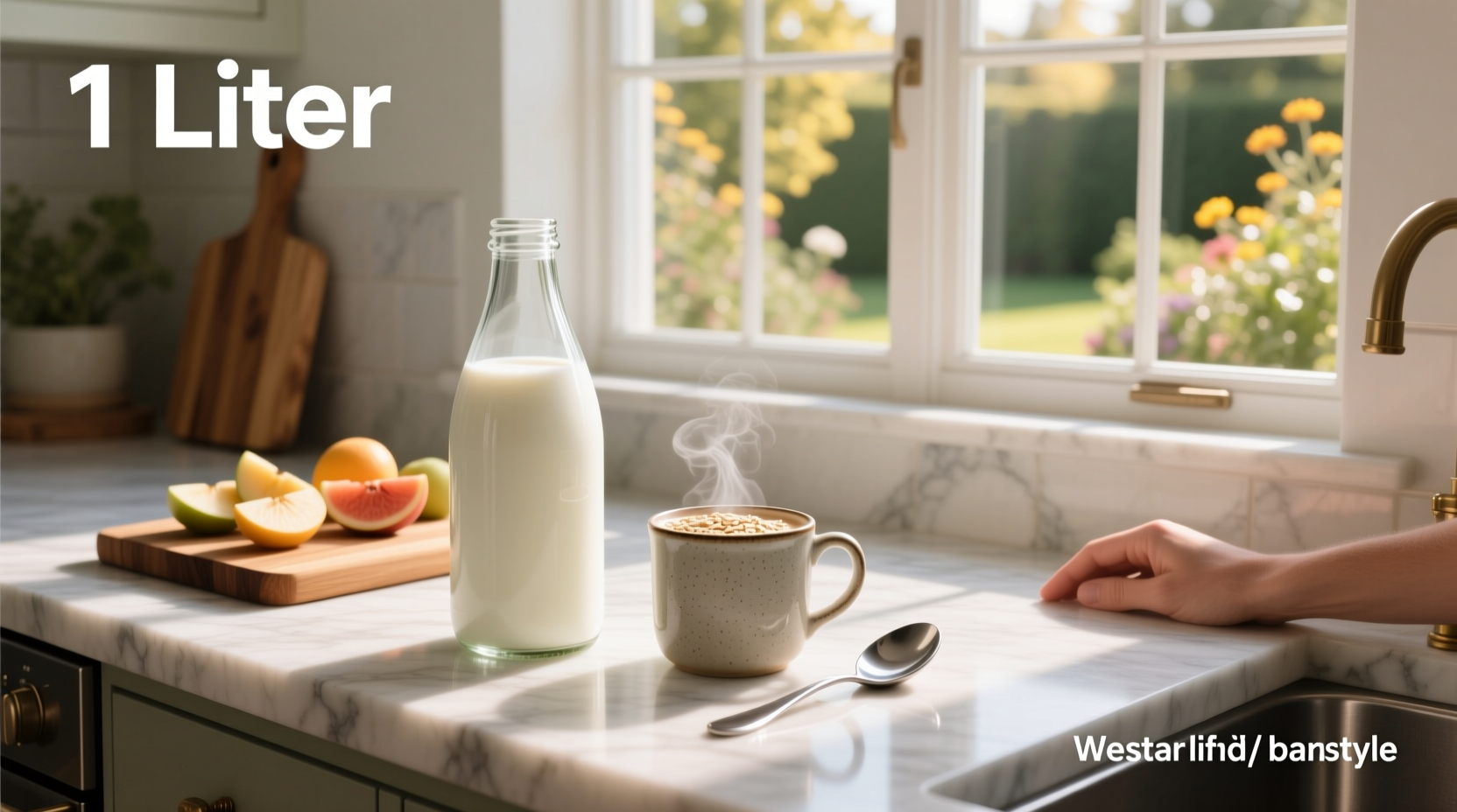 1 liter of milk guide