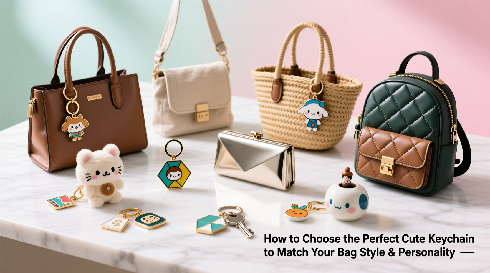 how to choose the perfect cute keychain to match your bags style and personality