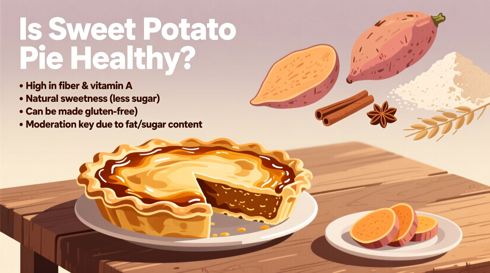 is sweet potato pie healthy