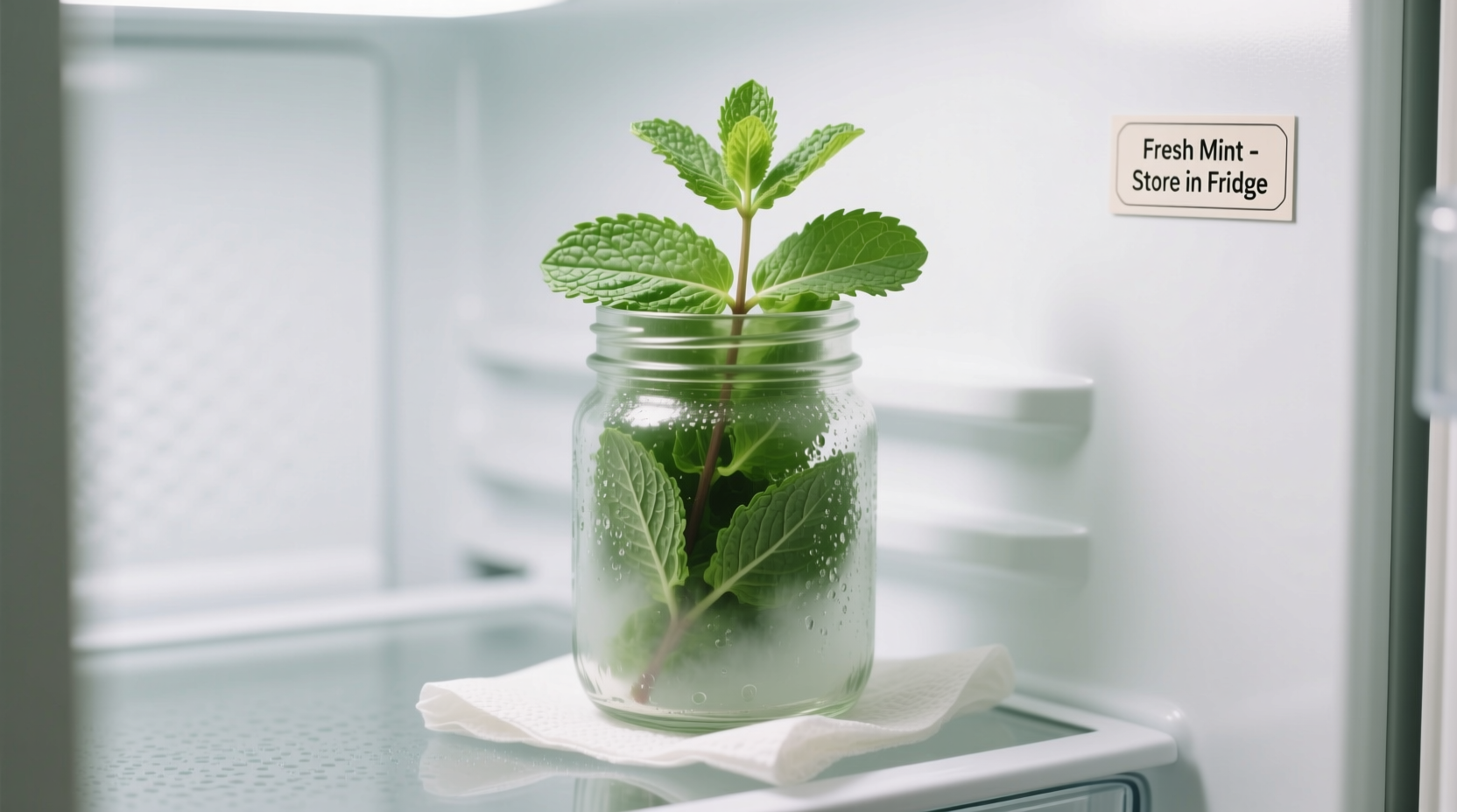 How to Store Fresh Mint Leaves