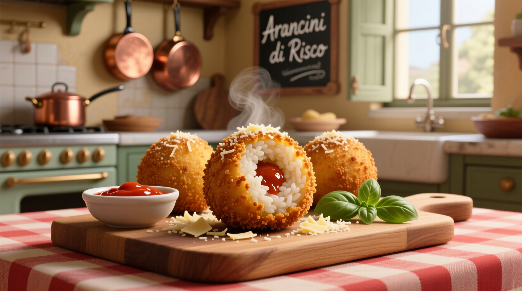 arancini rice balls recipe