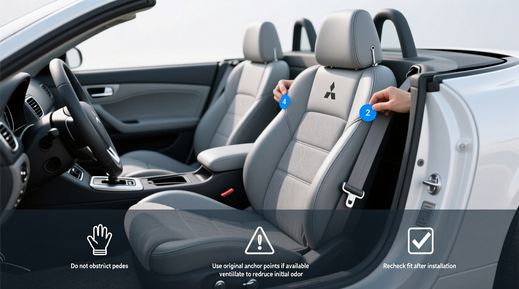 How to Choose 2001 Mitsubishi Eclipse Spyder Seat Covers