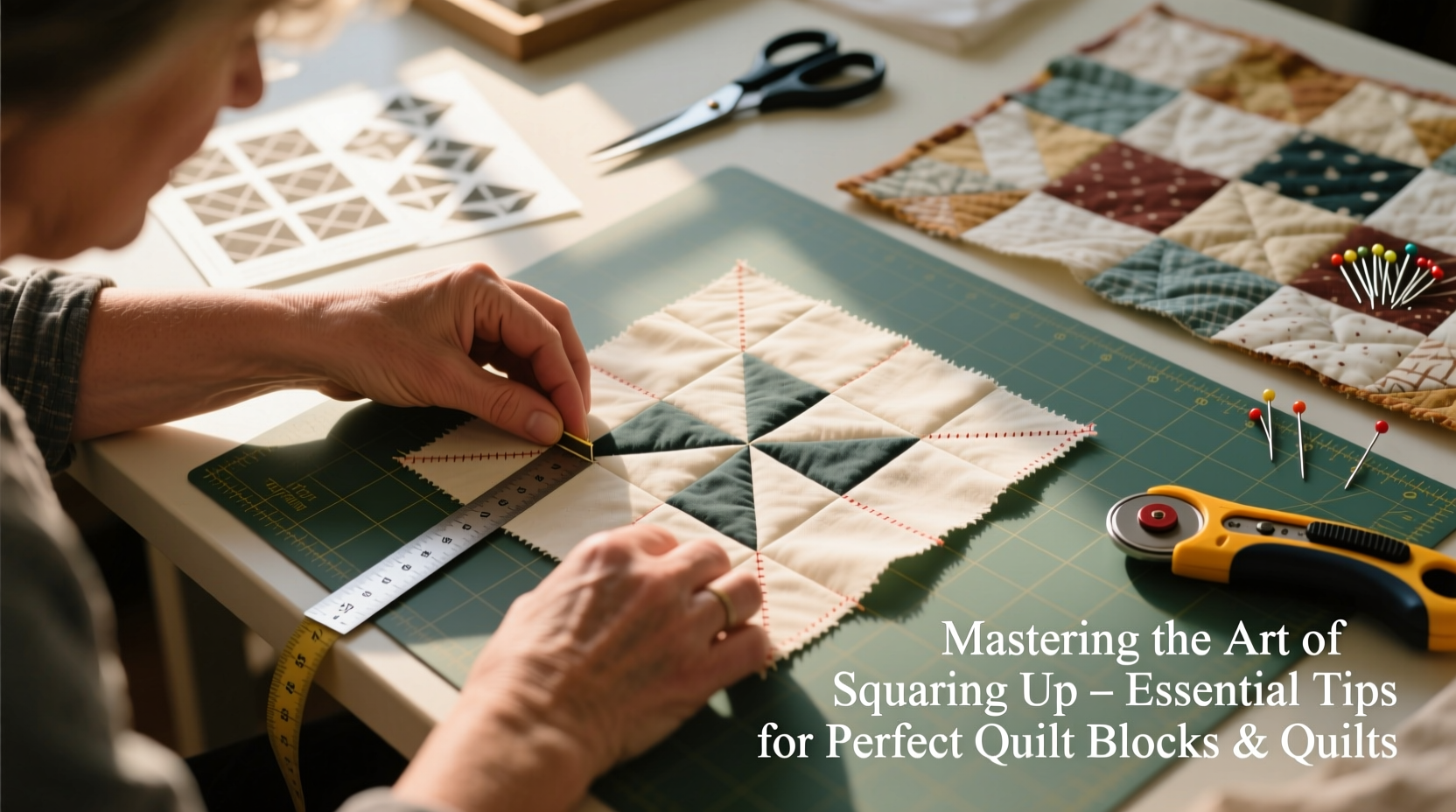 mastering the art of squaring up essential tips for perfect quilt blocks and quilts