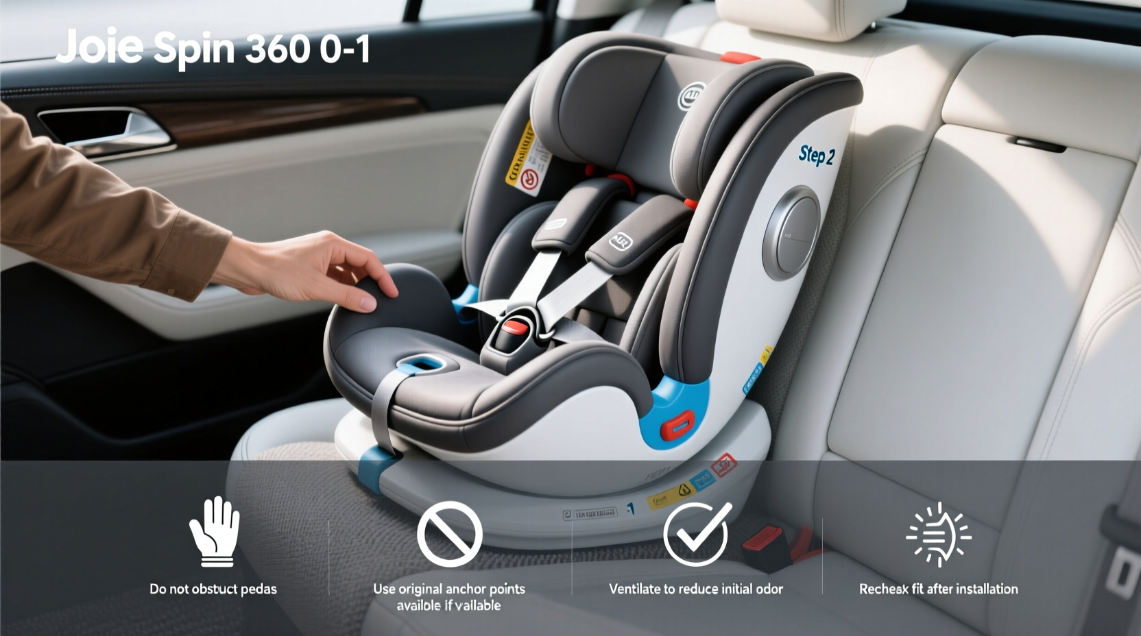 joie spin 360 0 1 child car seat