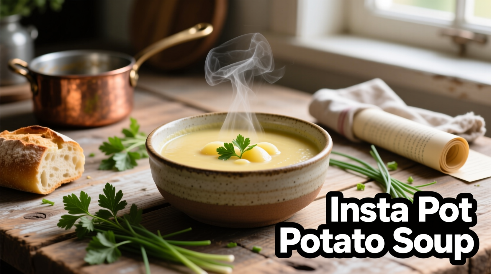 insta pot potato soup