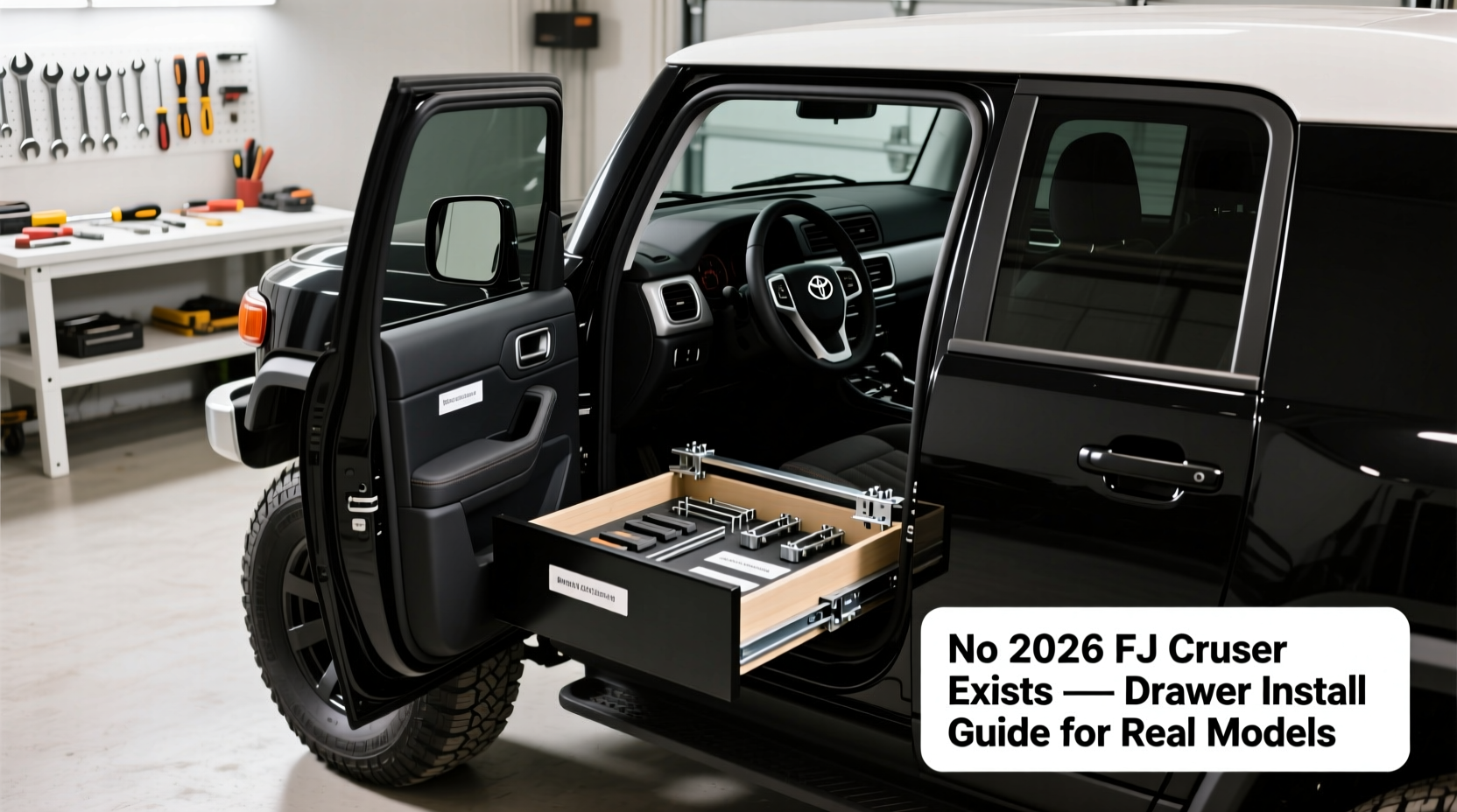 2026 fj cruiser drawer install
