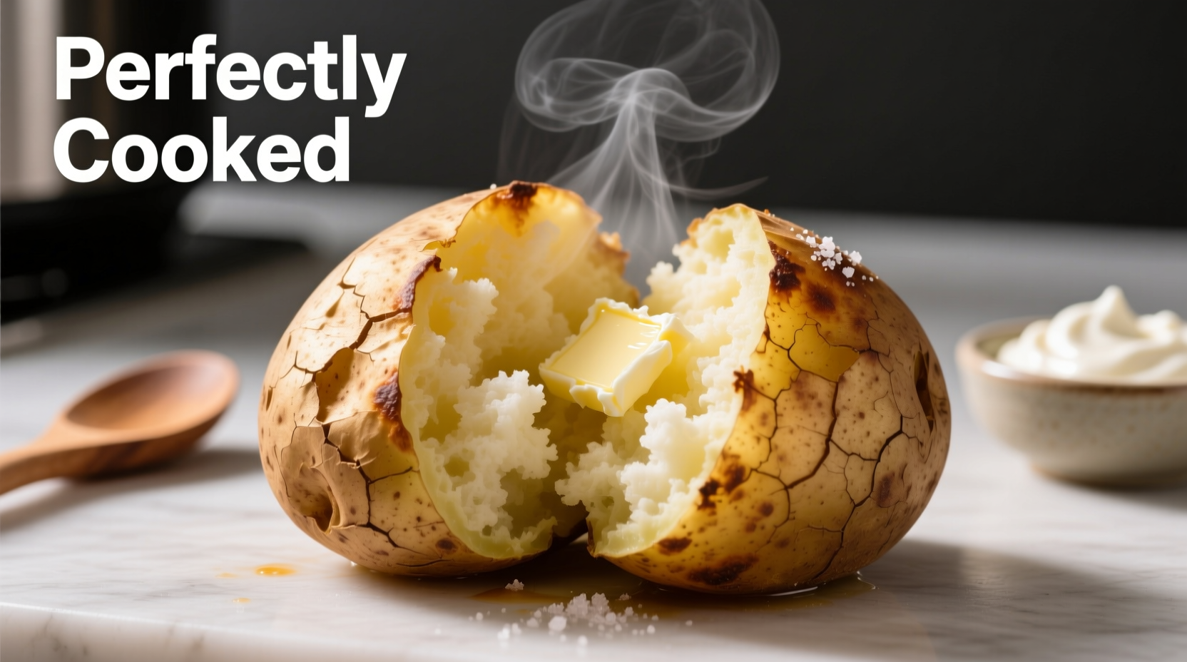 Perfectly cooked instant pot baked potatoes with fluffy interiors