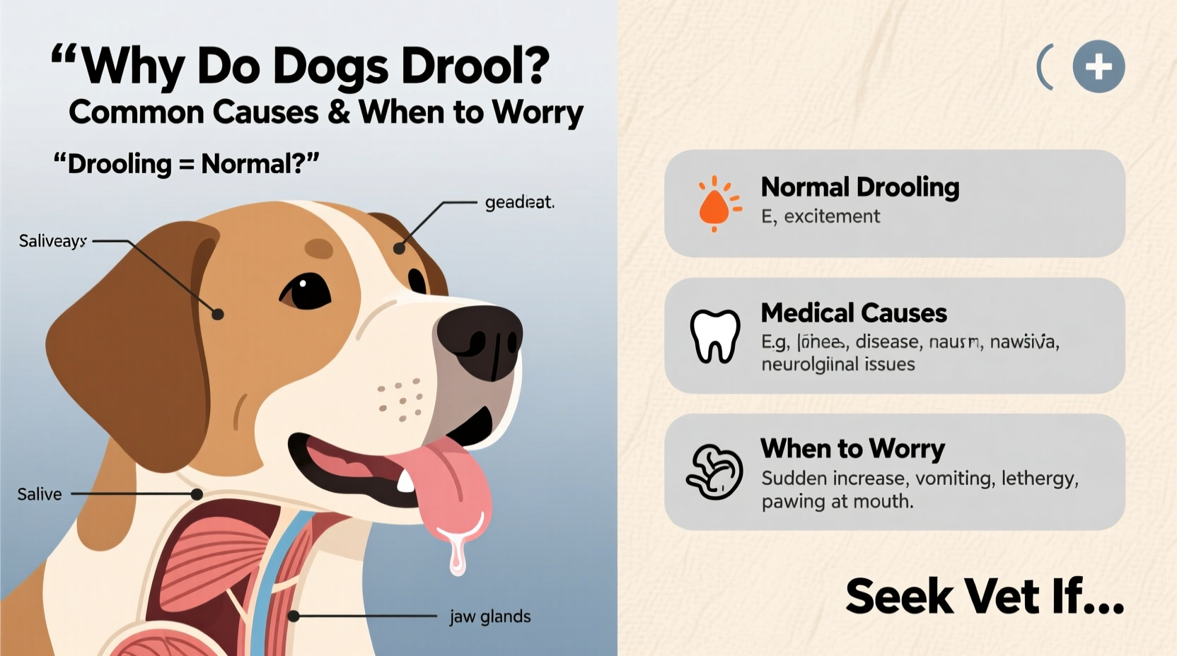 why do dogs drool common causes when to worry