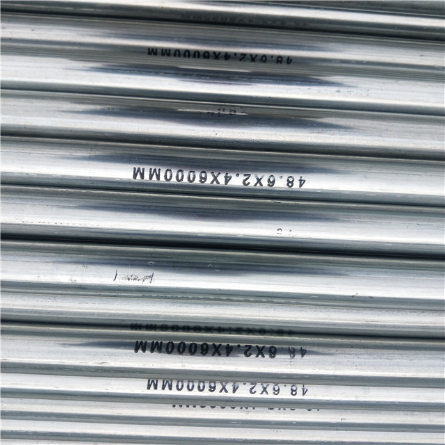 Construction Pipe Steel Pipe Corrugated Galvanized Round Steel Pipe