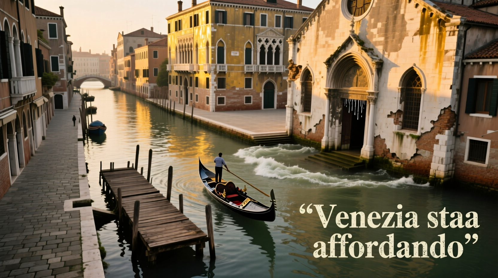 why is italy sinking venices unique challenges explained