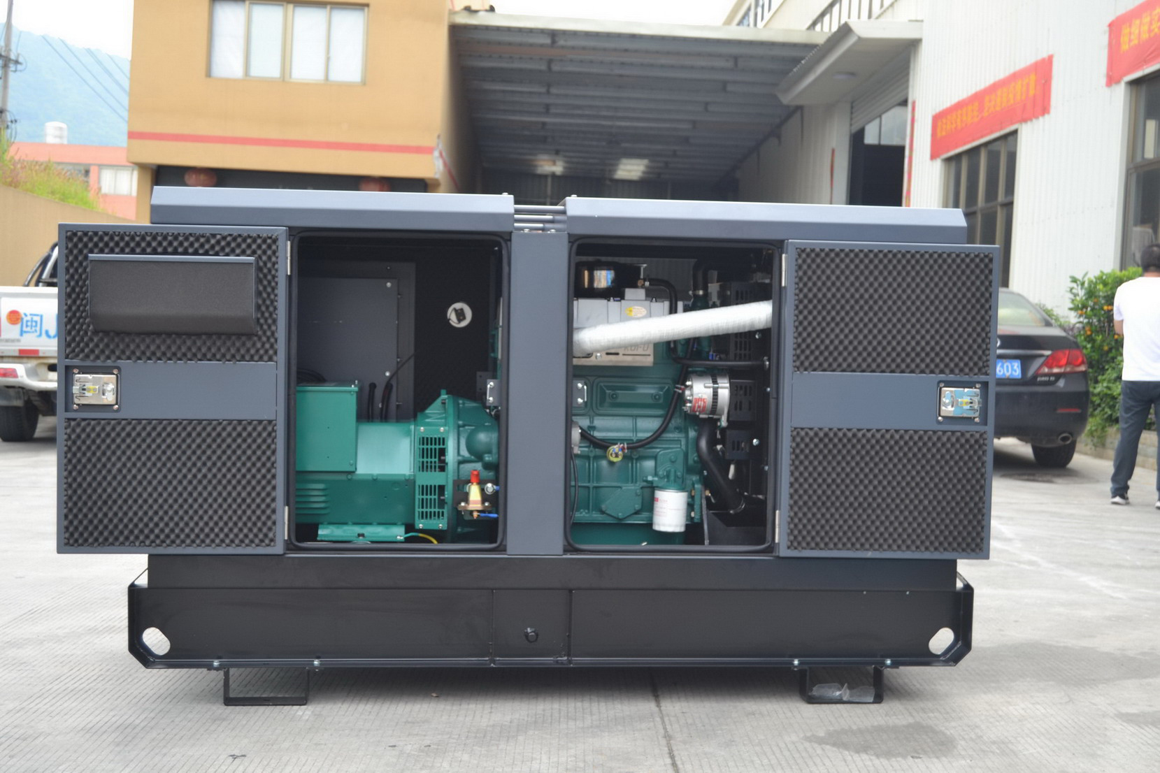 30KW 40KW Kubota engine Silent Diesel Generator Set