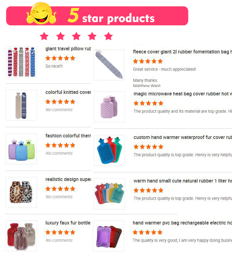 rechargeable hand warmer bag massage pain relief pillow electric hot water bottle