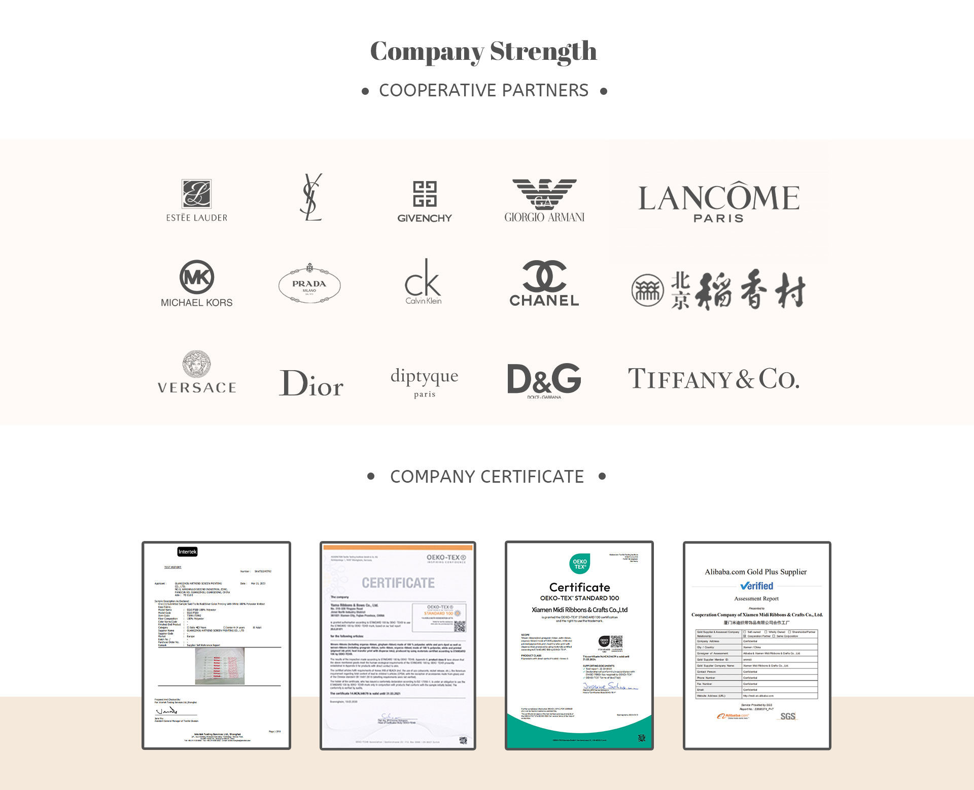 Xiamen Midi Ribbons & Crafts Co., Ltd. Ribbon, Print Ribbon/Package