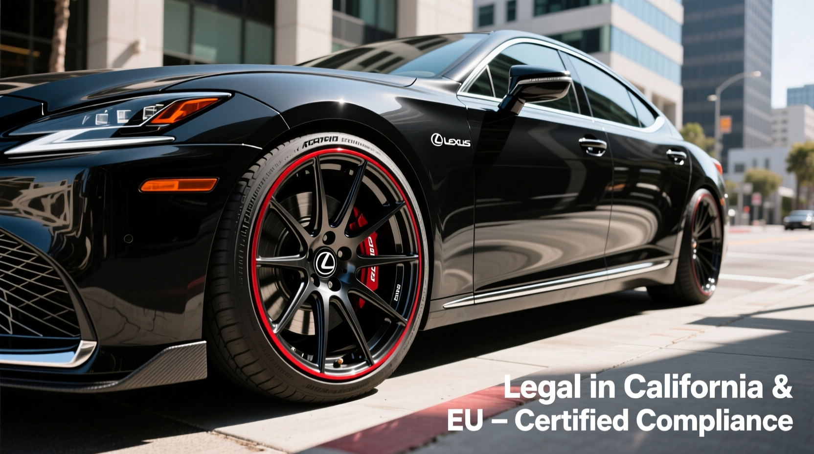 lexus custom wheel legal california eu