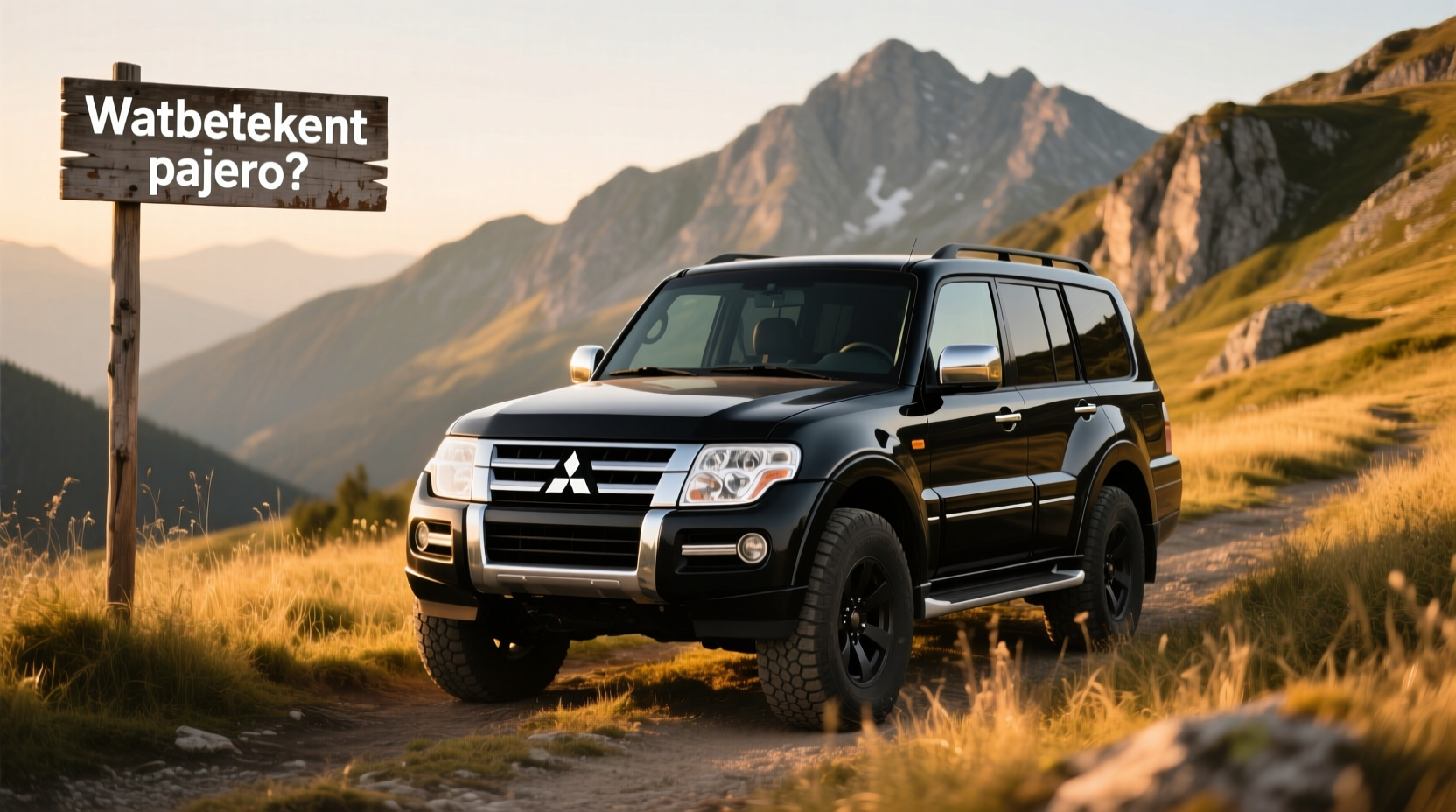 Mitsubishi Pajero V44 Auto, Wat Betekent Pajero? Buying Guide