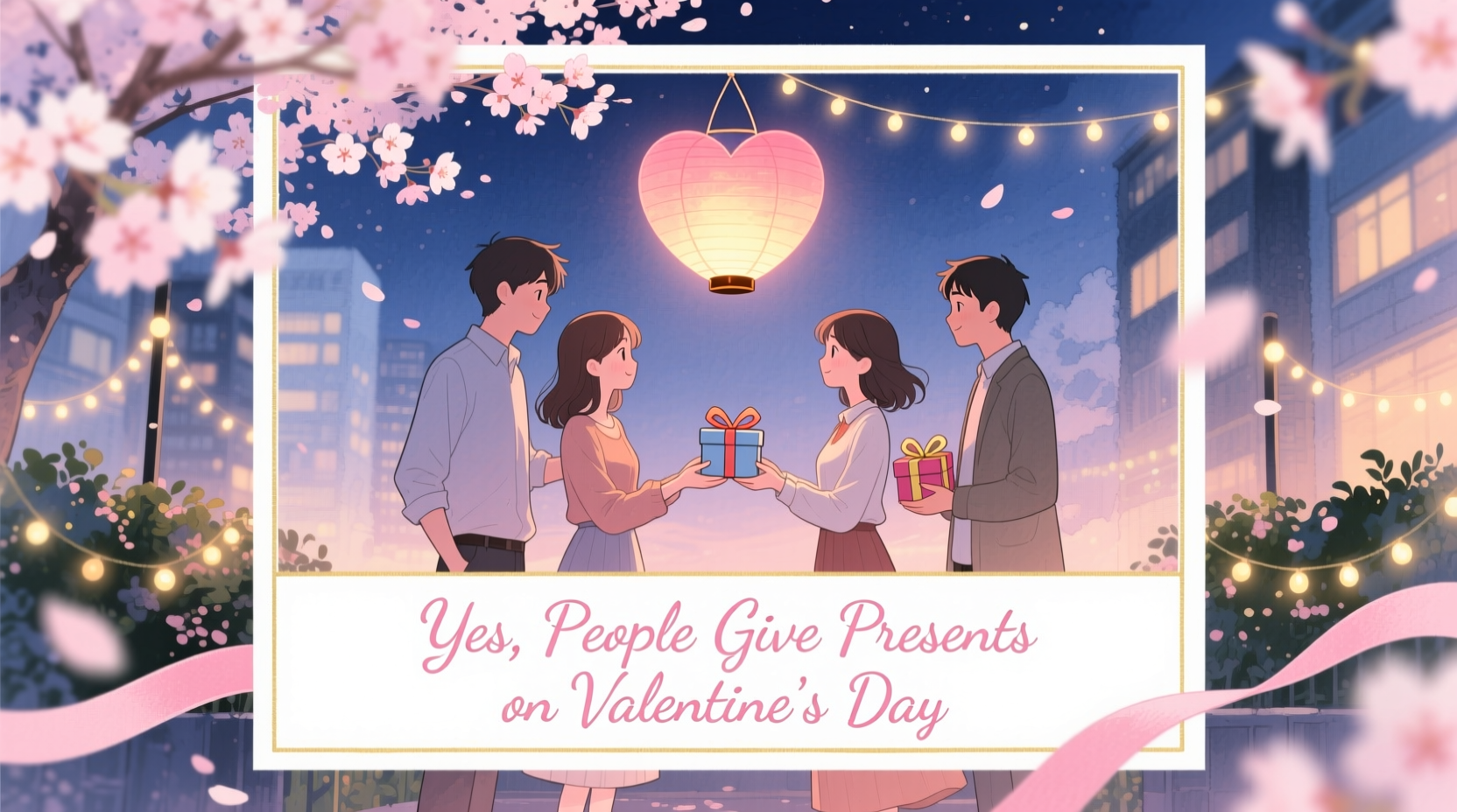 how do the japanese celebrate valentines day