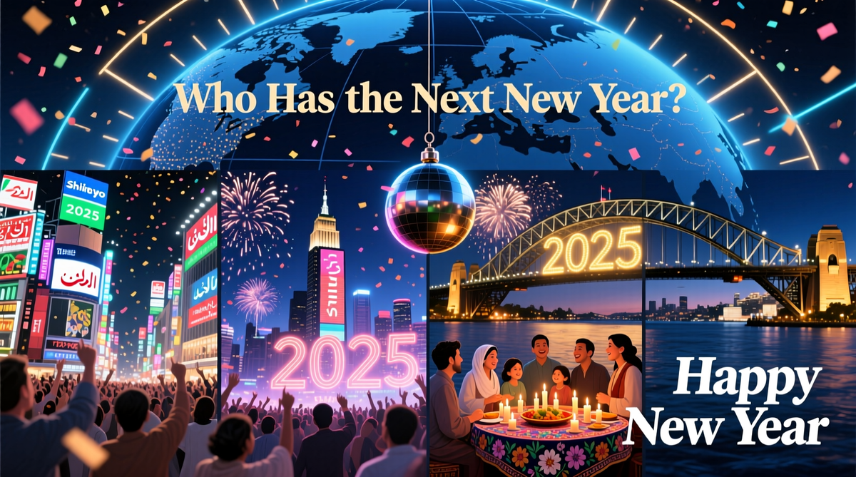 Who Has the Next New Year: Global Celebrations and Dates