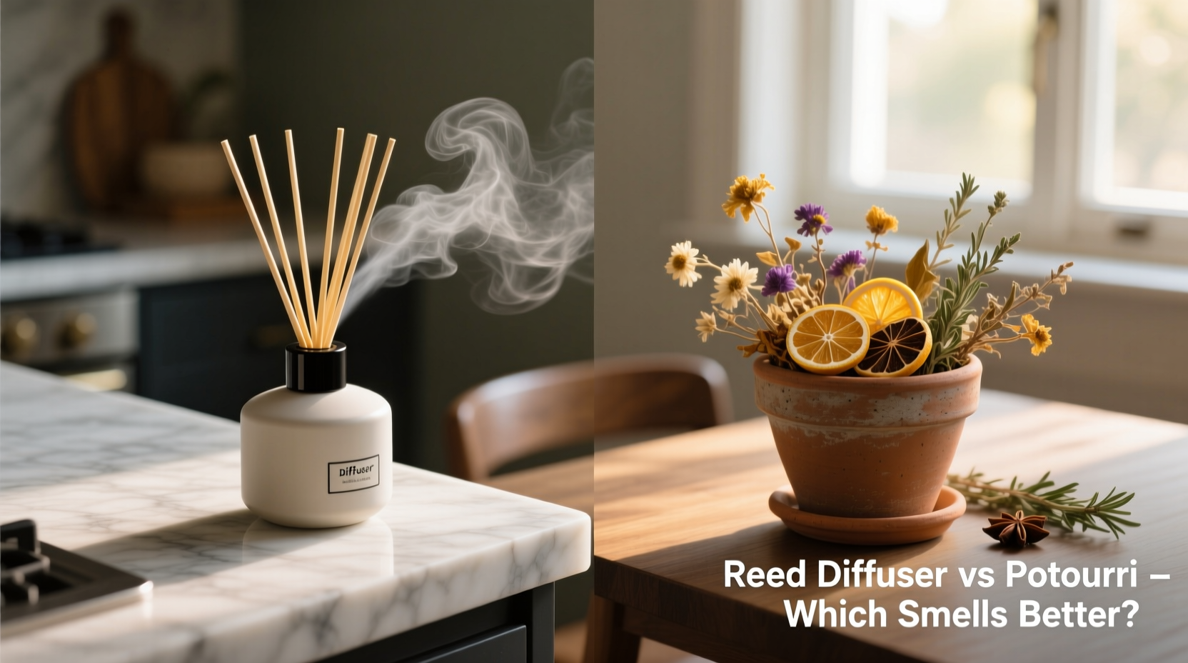reed diffuser vs potpourri which one actually makes your house smell better