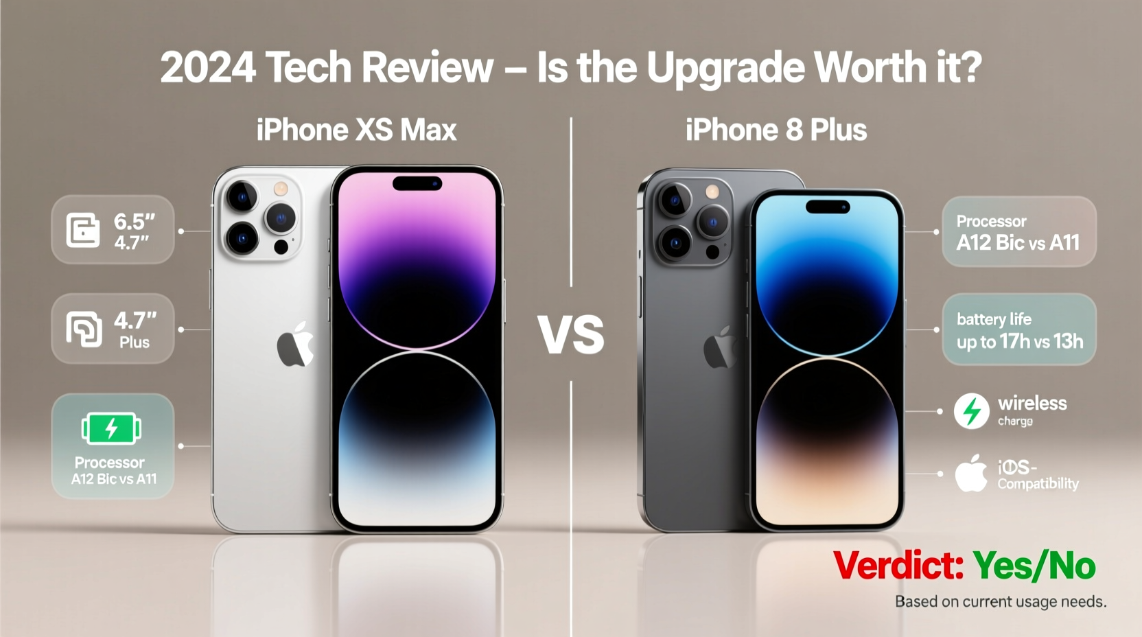 iphone xs max vs 8 plus is the upgrade really worth it in current year