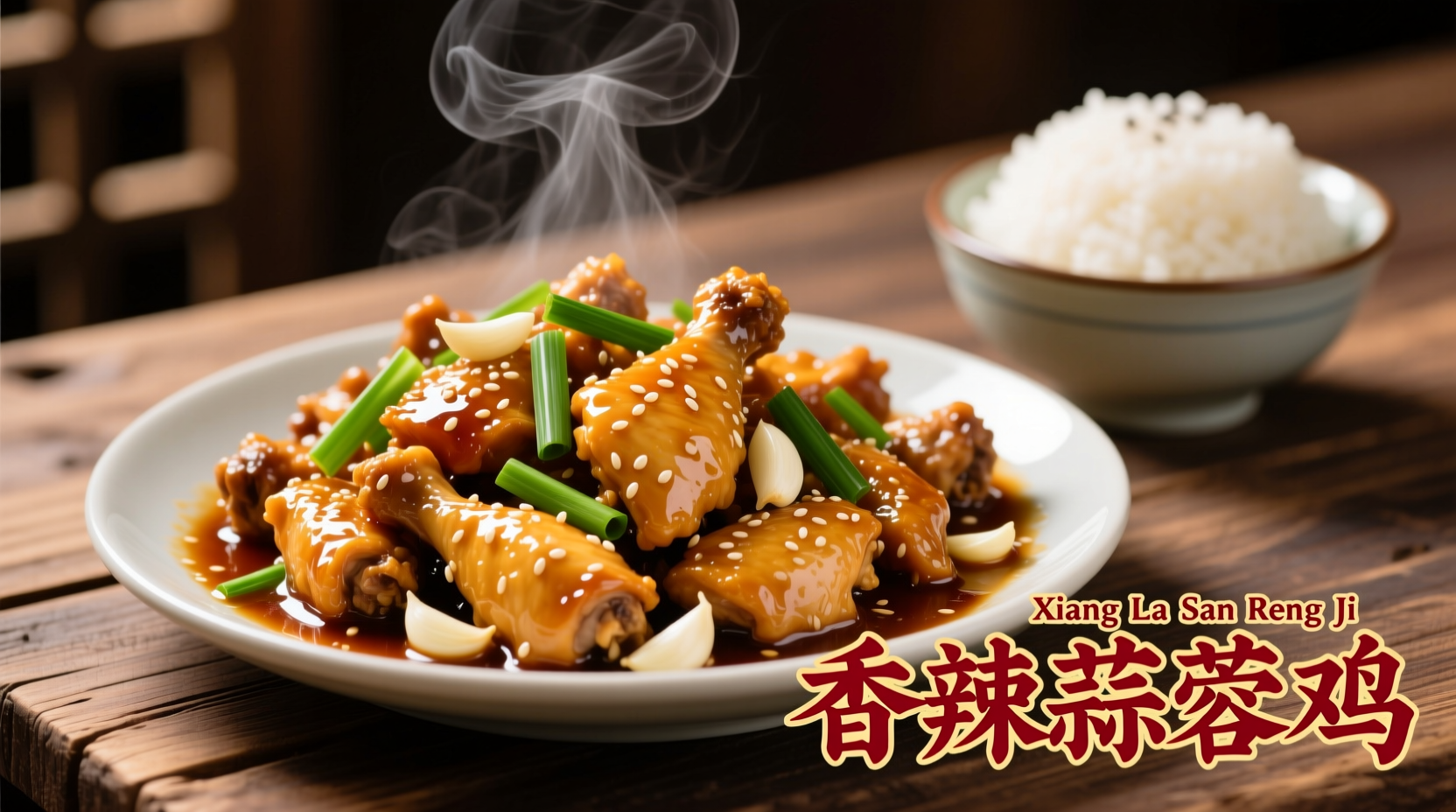 Authentic Chinese Chicken with Garlic Sauce Recipe