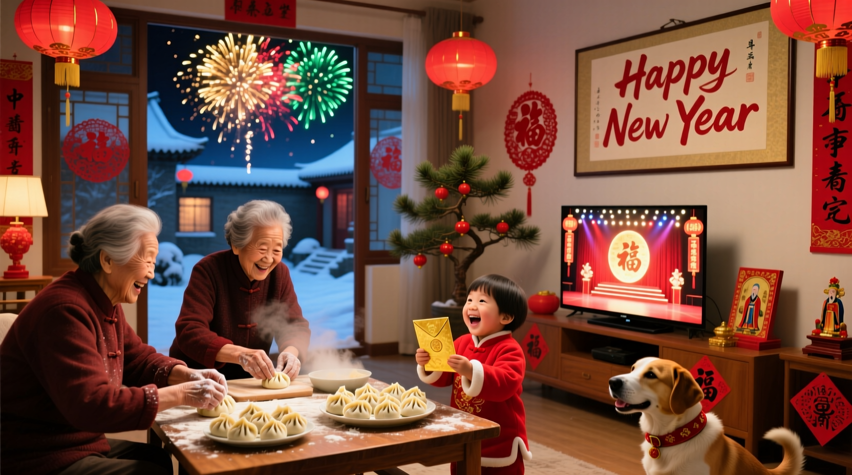 what do chinese do during chinese new year