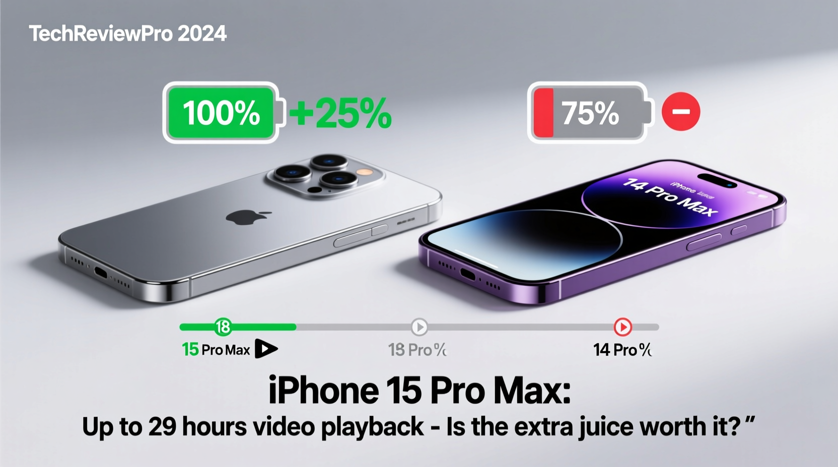 iphone 15 pro max vs 14 pro max battery is the upgrade worth it for the extra juice