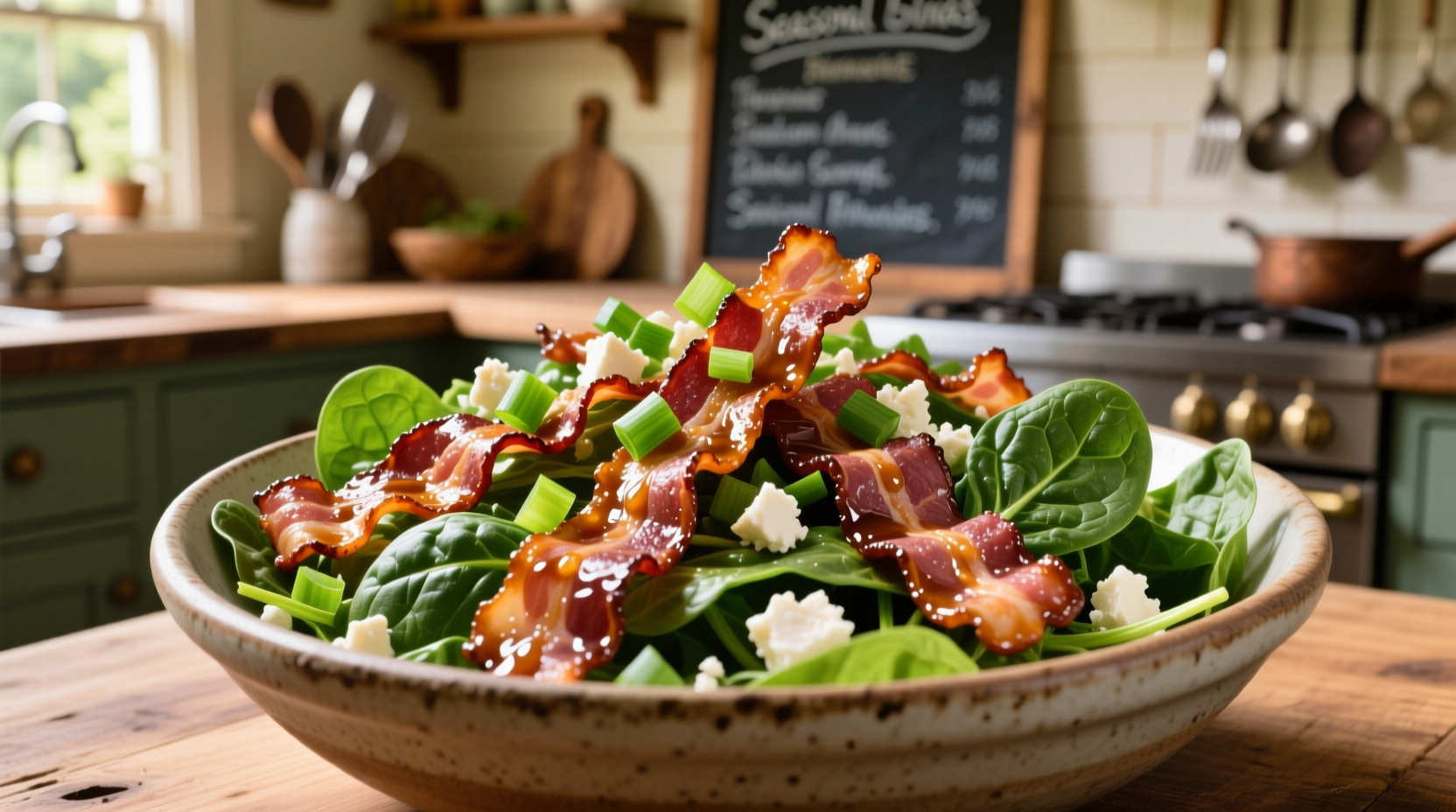 Perfect Bacon Dressing Recipe for Spinach Salad