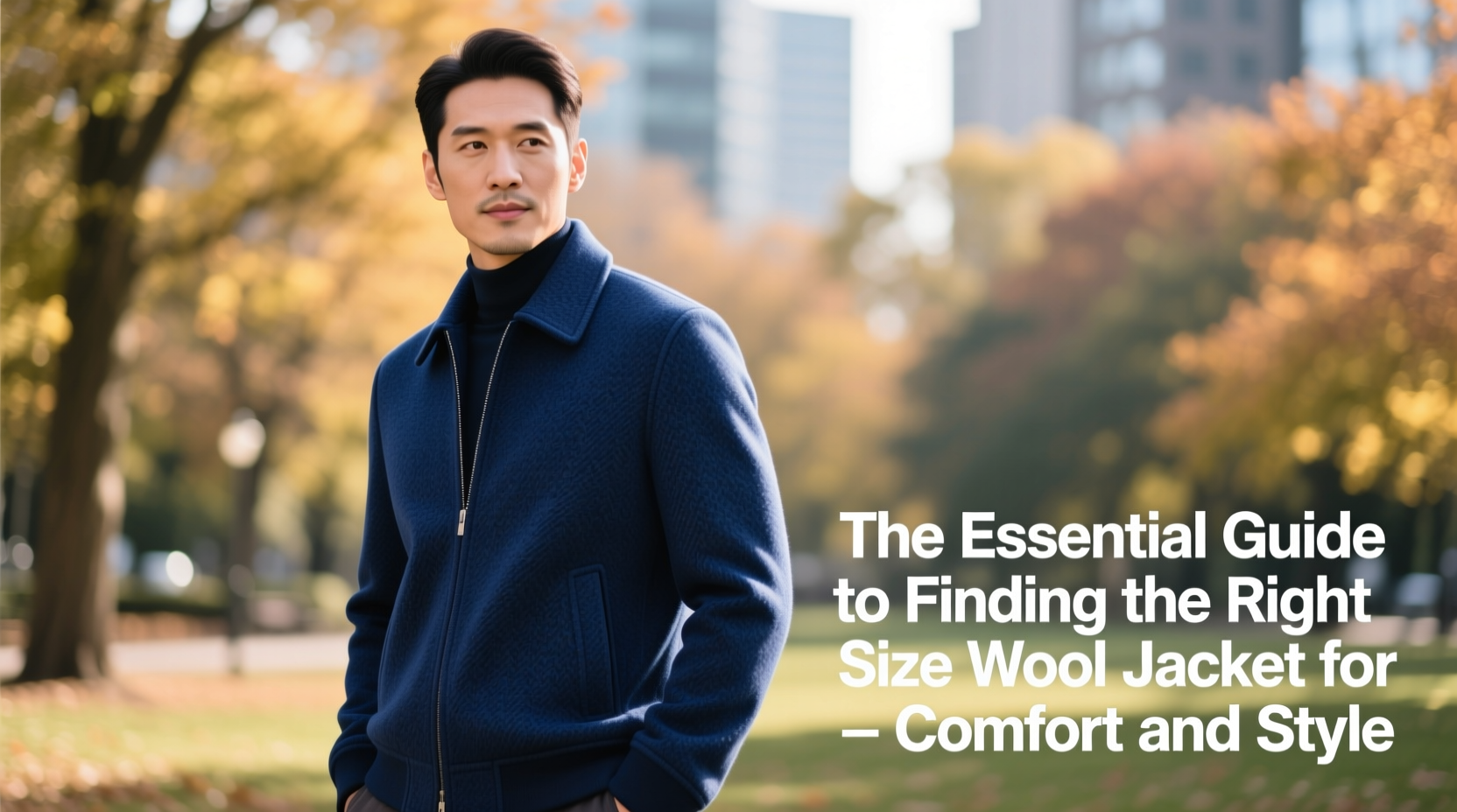 the essential guide to finding the right size wool jacket for comfort and style