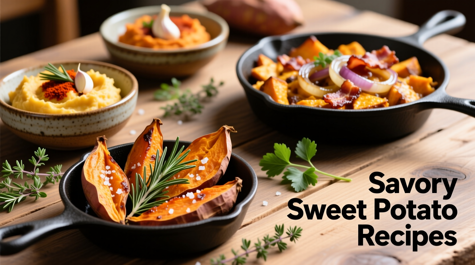 savory sweet potato recipes